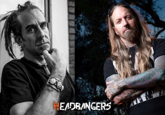 Randy Blythe y Dez Fafara