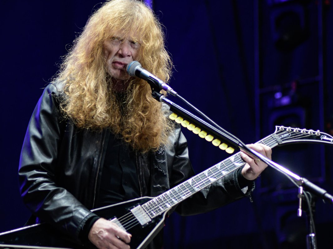 Dave Mustaine, el único miembro original de Megadeth