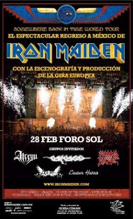 Atreyu participó en el MaidenFest celebrado en México en 2009