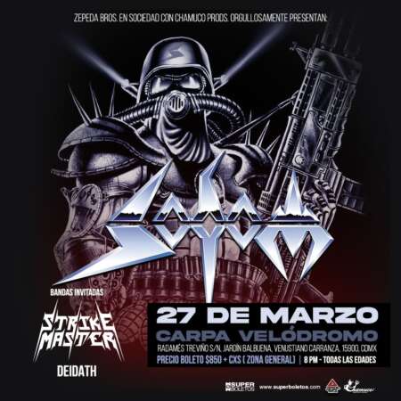 ¡SODOM en CDMX!