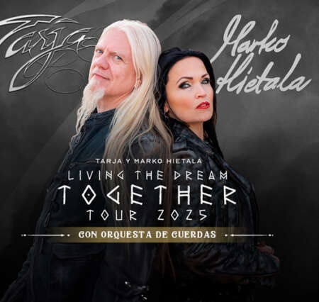 Un esperado regreso: Tarja & Marko se presentarán en Guadalajara