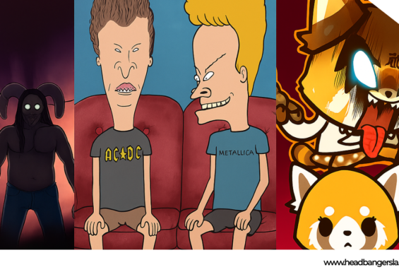 Personajes Metaleros de Caricatura