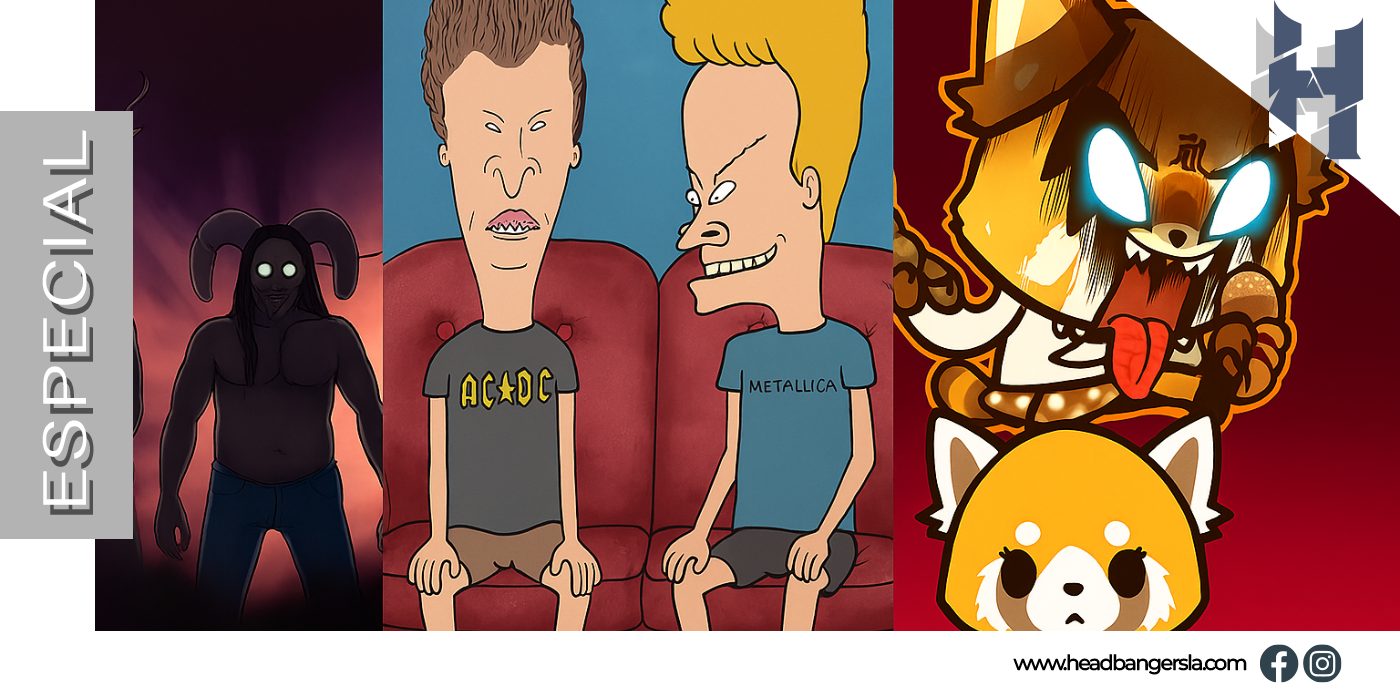 Personajes Metaleros de Caricatura