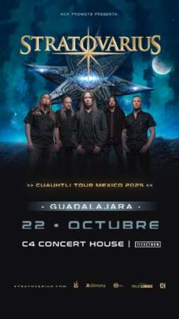 Stratovarius: Así va el camino de ”Cuauhtli tour” por México.