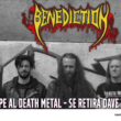 [Noticia] Golpe al Death Metal – Dave Ingram se retira de Benediction
