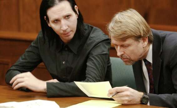Marilyn Manson en juzgado